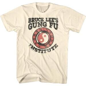 Bruce Lee Kung Fu Institute Martial Arts Fan Graphic Unisex T-Shirt